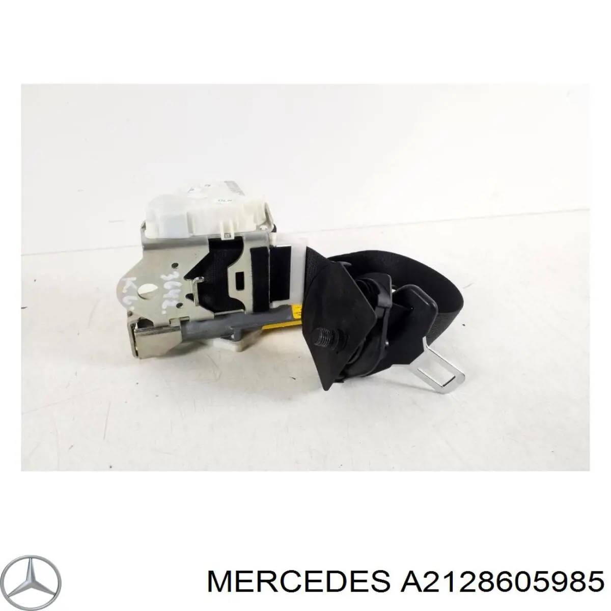 Пасок безпеки задній лівий A2128605985 Mercedes