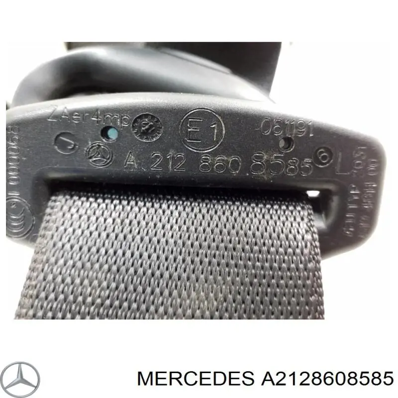 Пасок безпеки передній лівий Mercedes A2128608585 ціна, від 64.68 USD