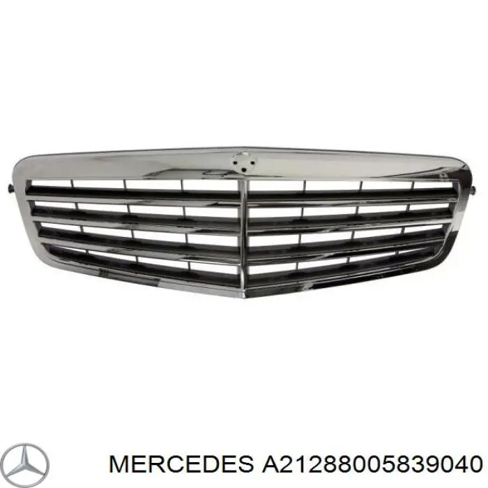 Купити A21288005839040 Mercedes Захисна решітка радіатора