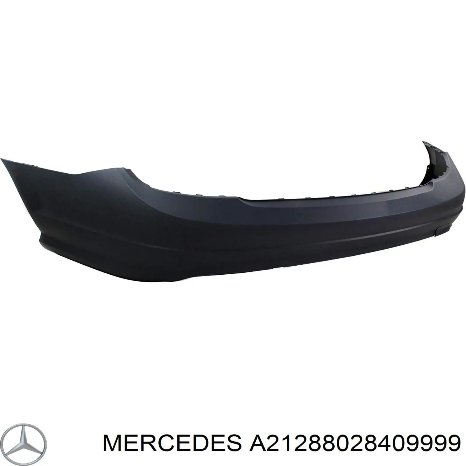 Кожух бампера заднього Mercedes A21288028409999 ціна, від 165.91 USD
