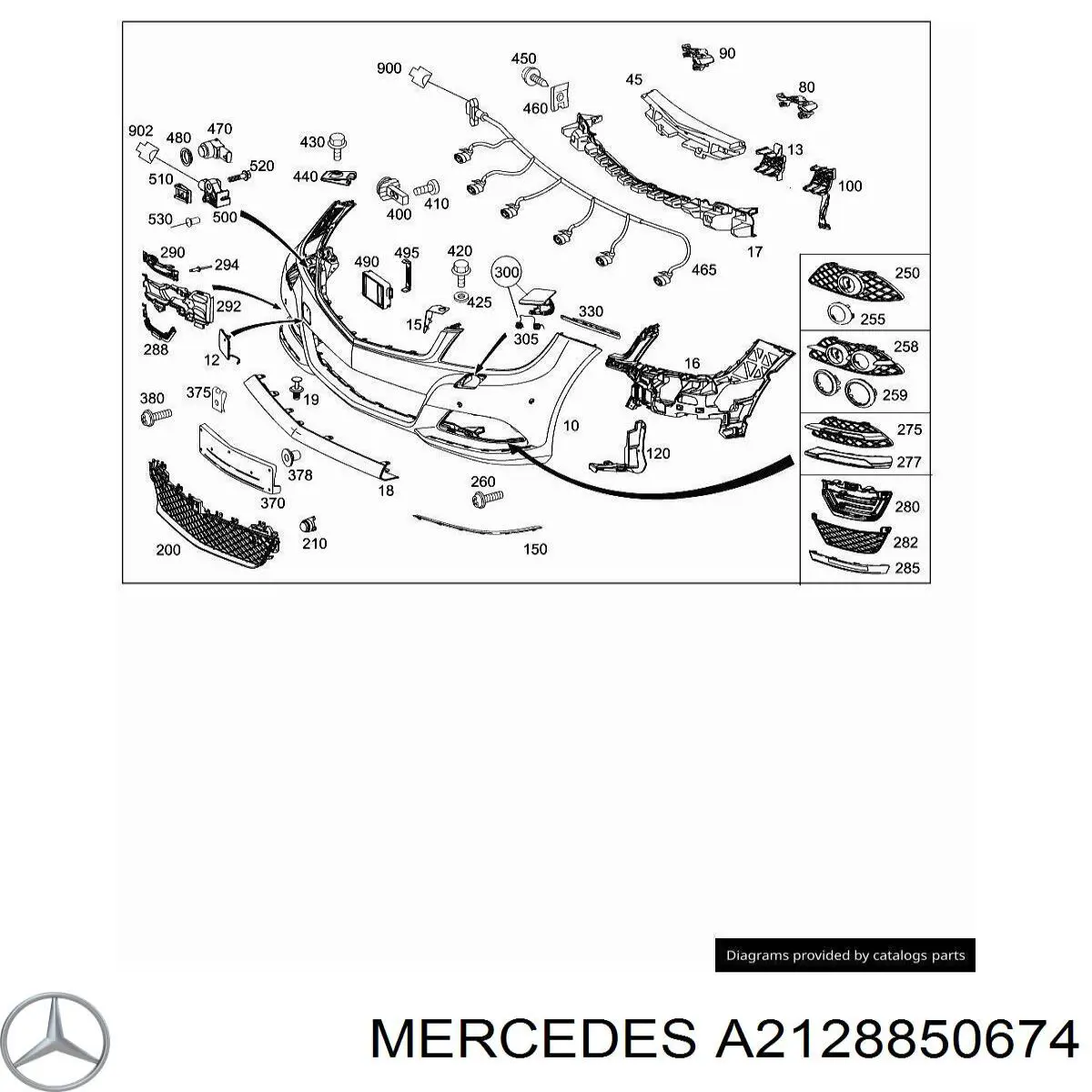 A2128850674 Mercedes 