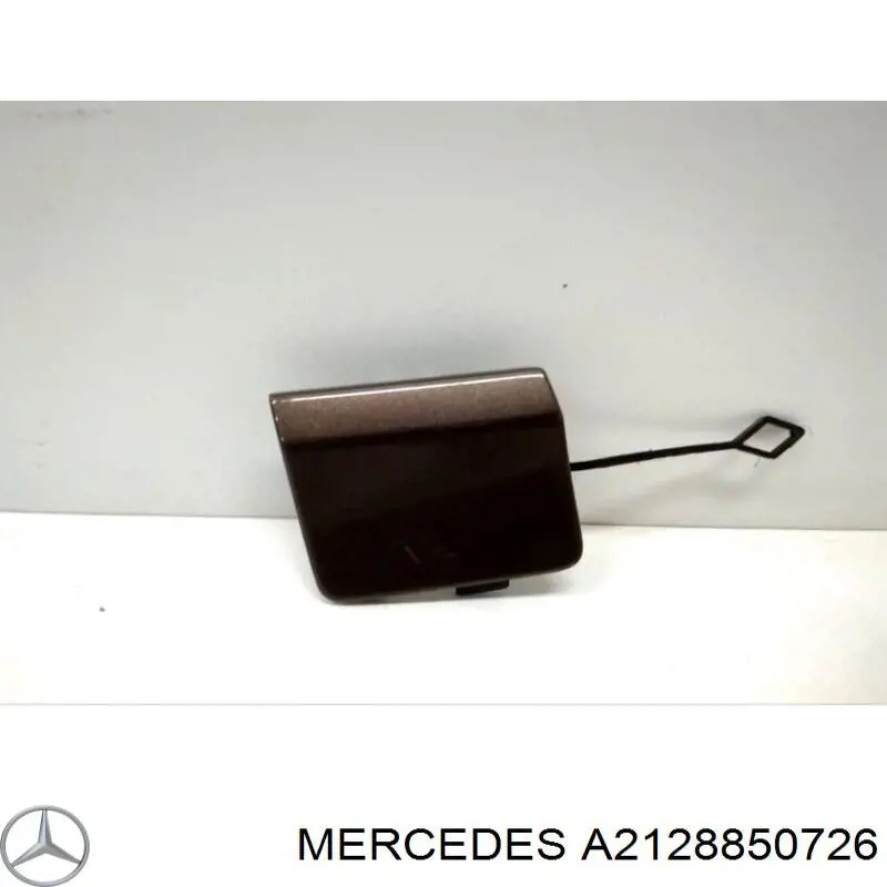 Заглушка бампера буксирувального гака, задня A2128850726 Mercedes