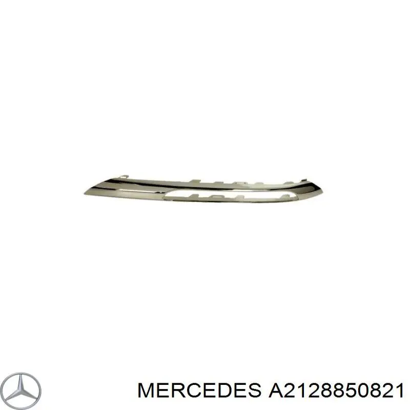 Купити A2128850821 Mercedes Молдинг заднього бампера, правий