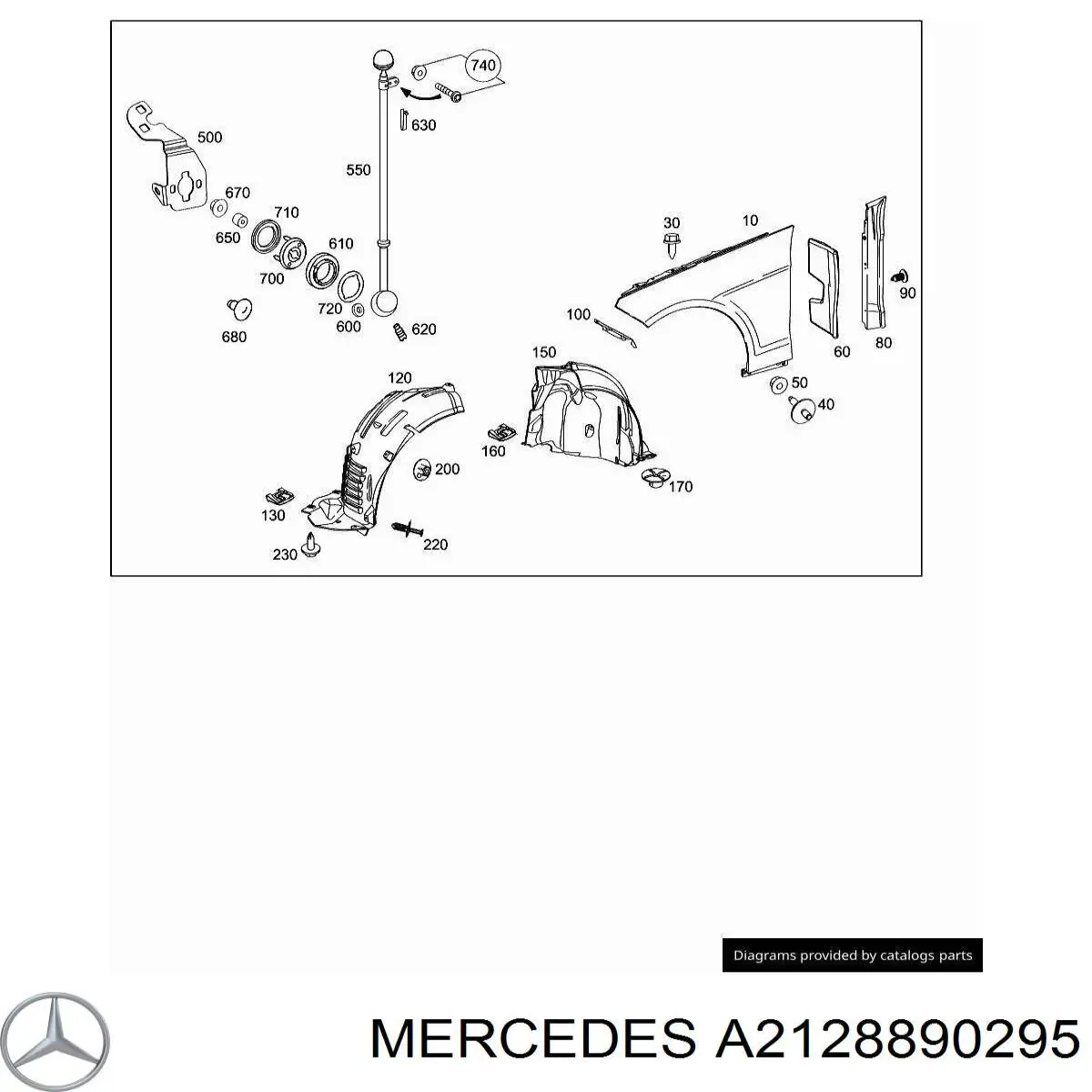 A2128891295 Mercedes 