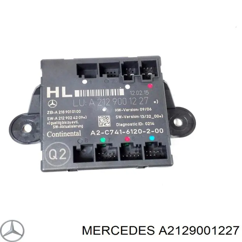 Блок комфорту задніх дверей Mercedes A2129001227 ціна, від 11.94 USD
