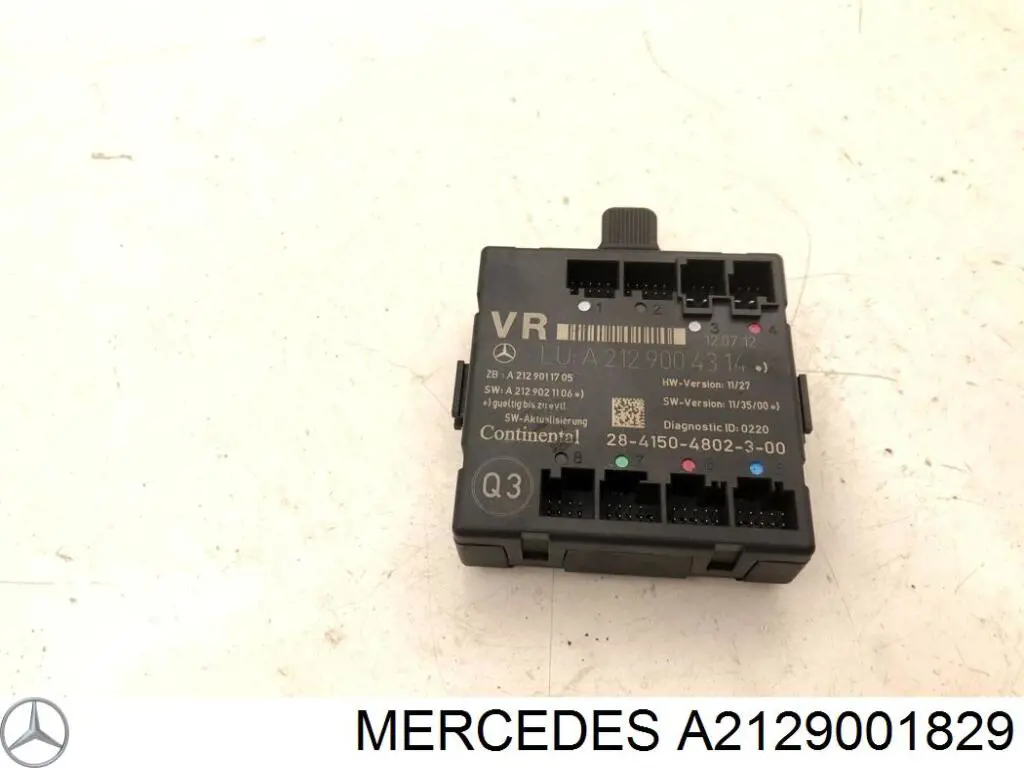 Блок комфорту передніх дверей A2129001829 Mercedes