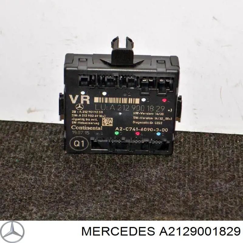 Блок комфорту передніх дверей Mercedes A2129001829 ціна, від 44.34 USD
