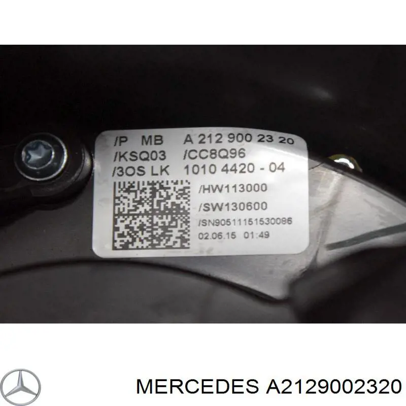 Підрульовий перемикач A2129002320 Mercedes