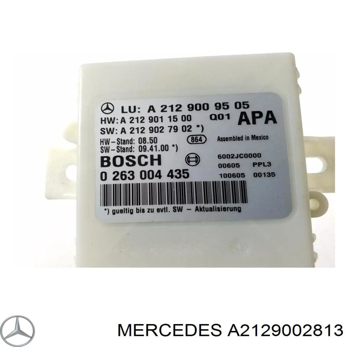 A2129002813 Mercedes Модуль (блок ЕБУ) управління парктроніком