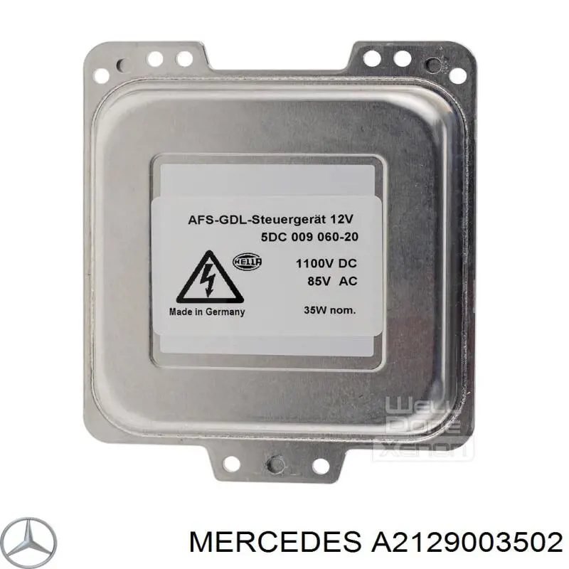 Ксенон, блок керування A2129003502 Mercedes