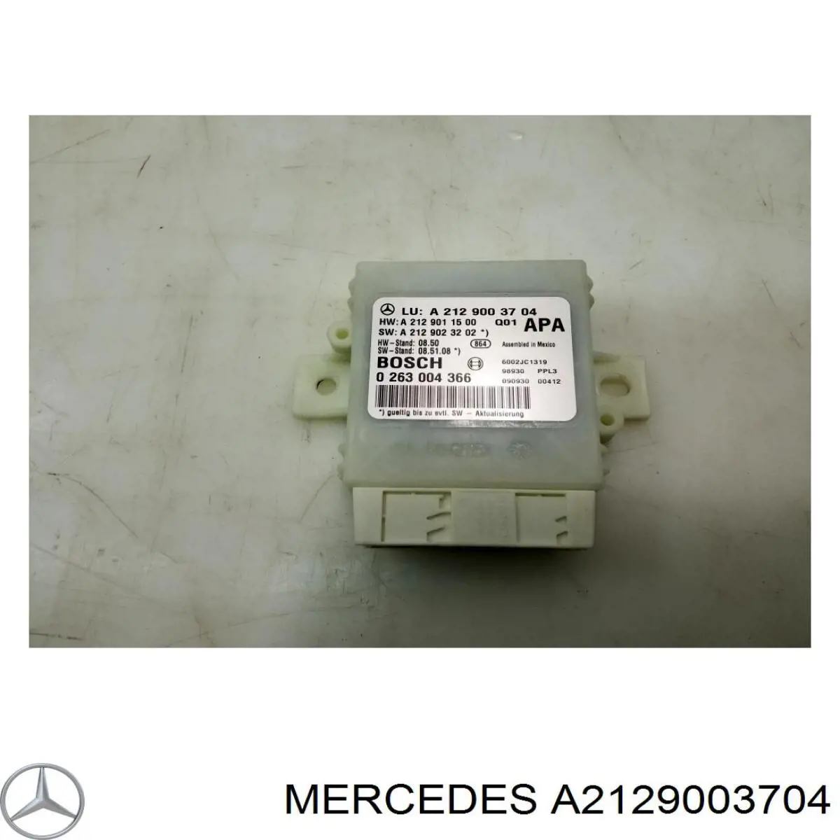 Купити A2129003704 Mercedes Модуль керування (ЕБУ) парктроніком