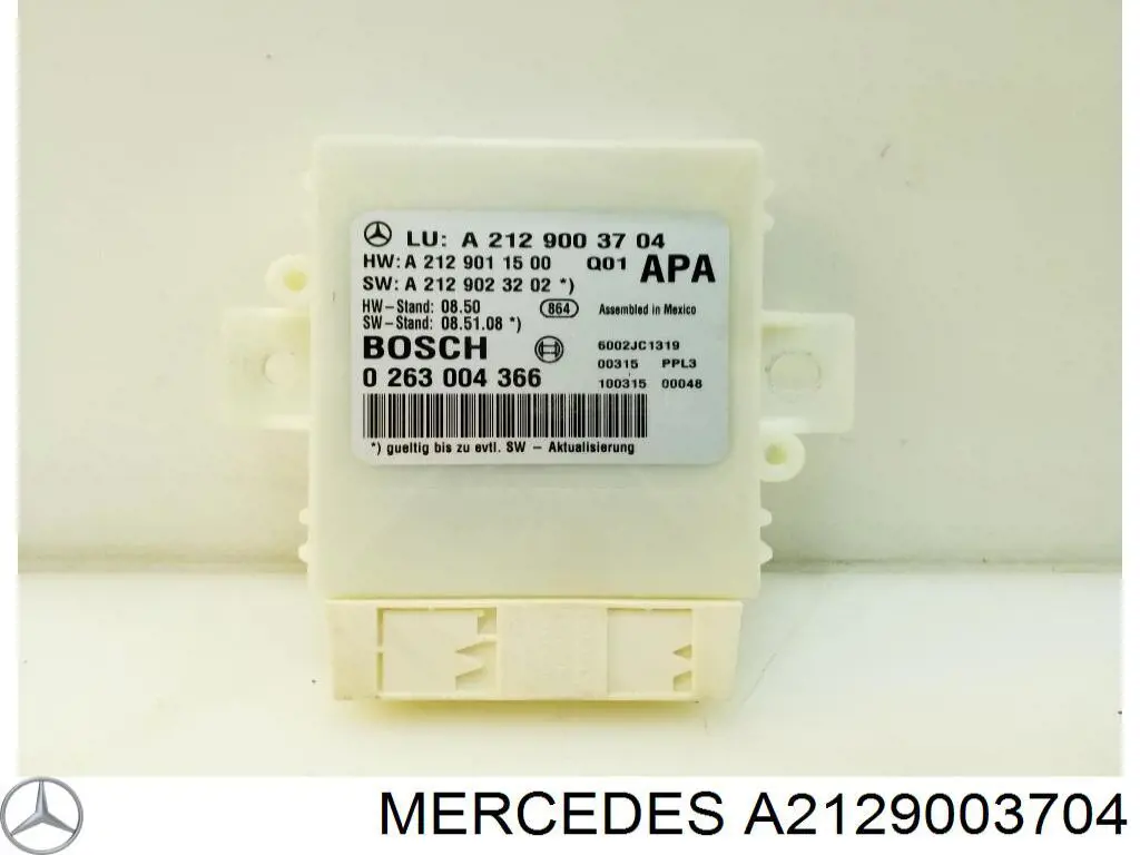 A2129003704 Mercedes Модуль (блок ЕБУ) управління парктроніком