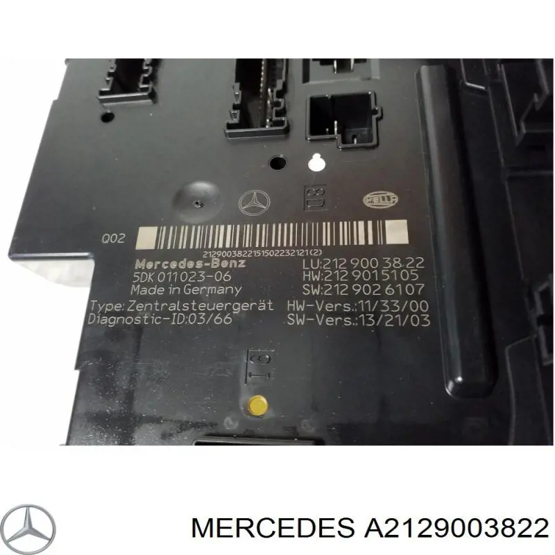  A2129003822 Mercedes