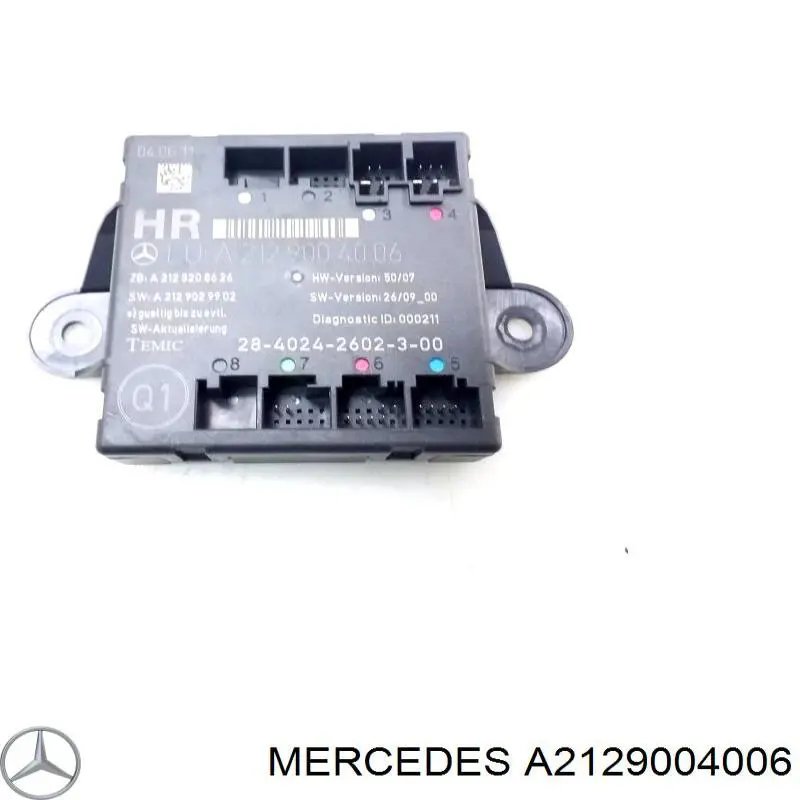 A2129004006 Mercedes Блок комфорту