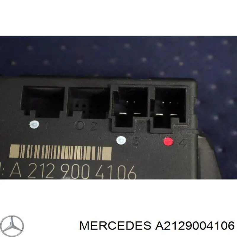 A2129004106 Mercedes Блок комфорту задніх дверей