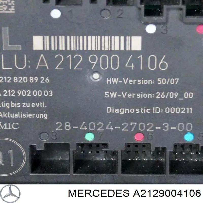 Блок комфорту задніх дверей Mercedes A2129004106 ціна, від 11.27 USD