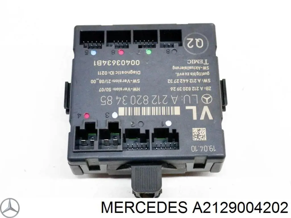 A2129004202 Mercedes Блок комфорту передніх дверей