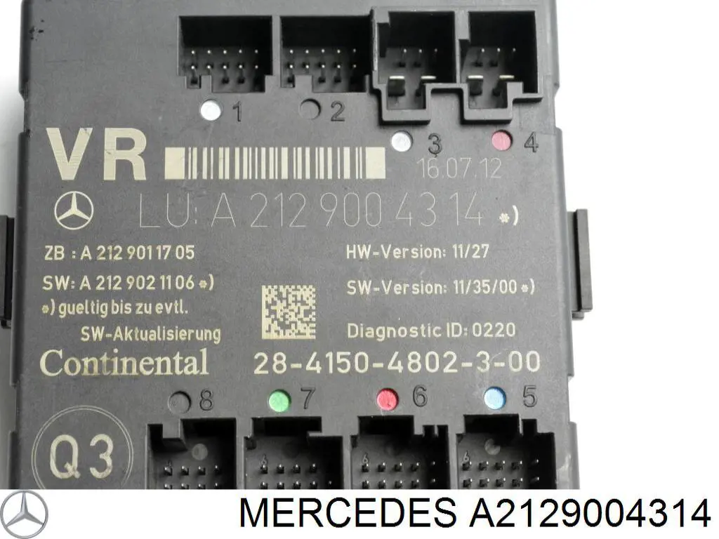 Блок комфорту передніх дверей Mercedes A2129004314 ціна, від 16.15 USD