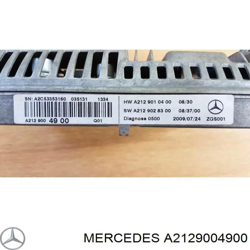 Дисплей бортового комп'ютера Mercedes A2129008707 ціна, від 76.01 USD