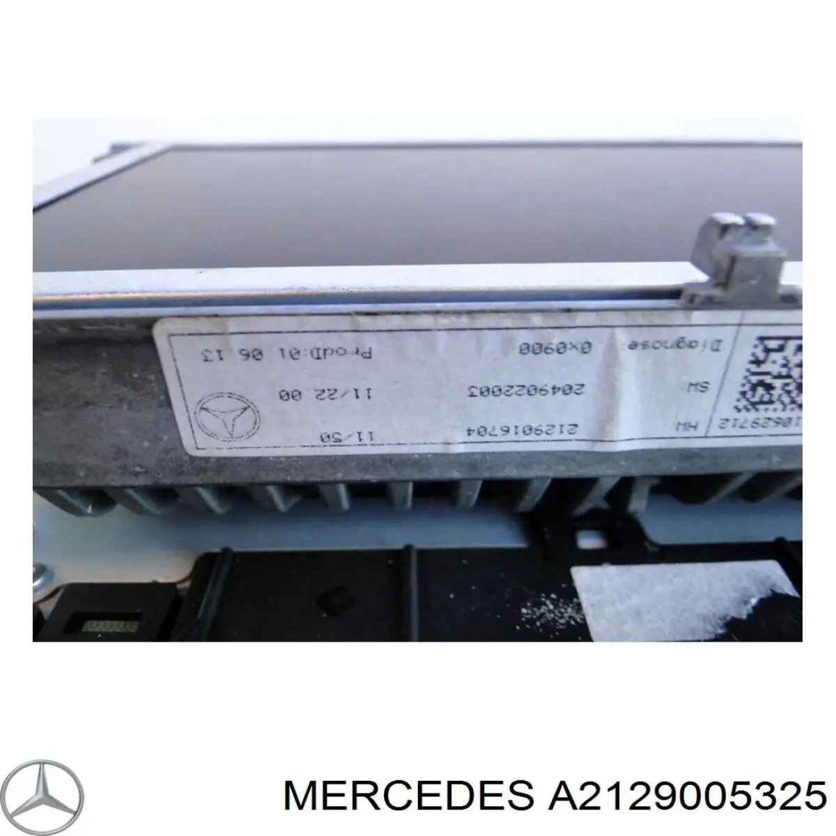 Блок кнопок центральної консолі A2129005325 Mercedes