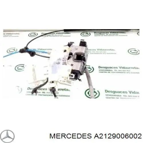Блок управління кондиціонером A2129007704 Mercedes