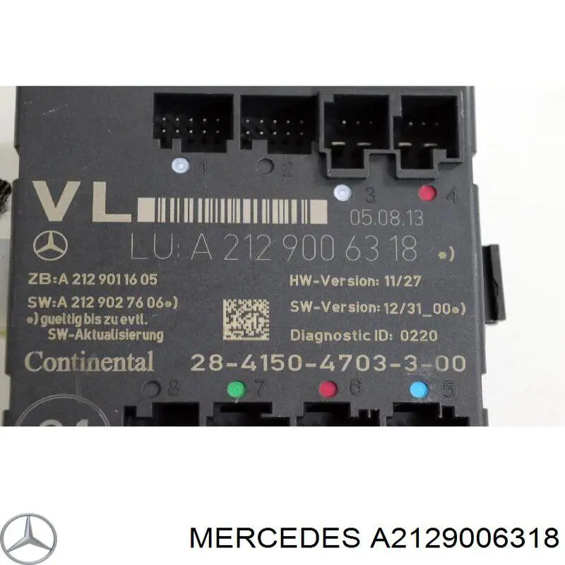 Купити A2129006318 Mercedes Блок комфорту передніх дверей