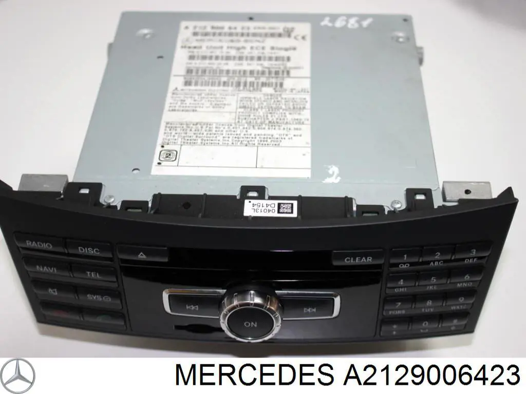 A2129006423 Mercedes Блок кнопок центральної консолі