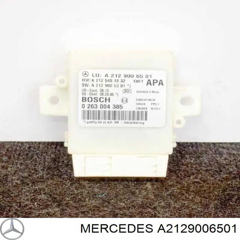 Модуль керування (ЕБУ) парктроніком Mercedes A2129006501 ціна, від 12.70 USD