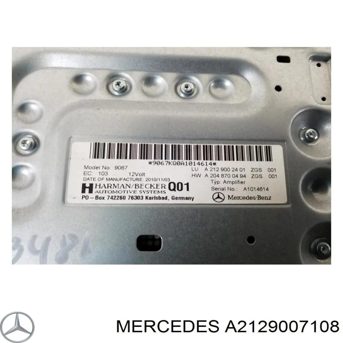  Mercedes A2129007108 ціна, від 366.28 USD