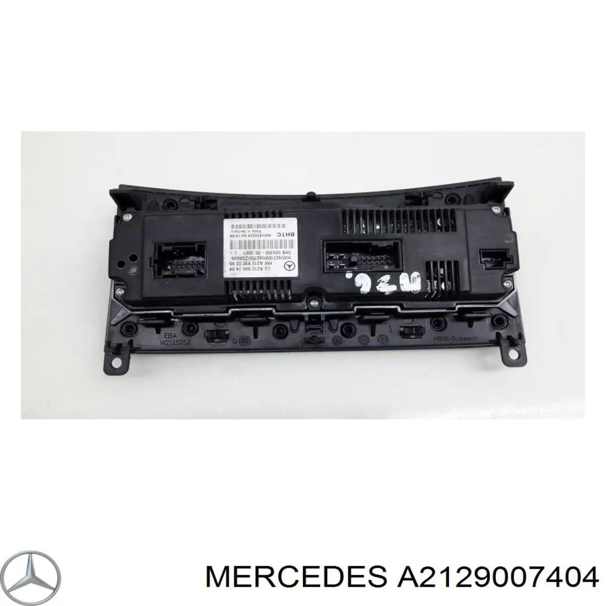 Купити A2129004607 Mercedes Блок управління пічкою