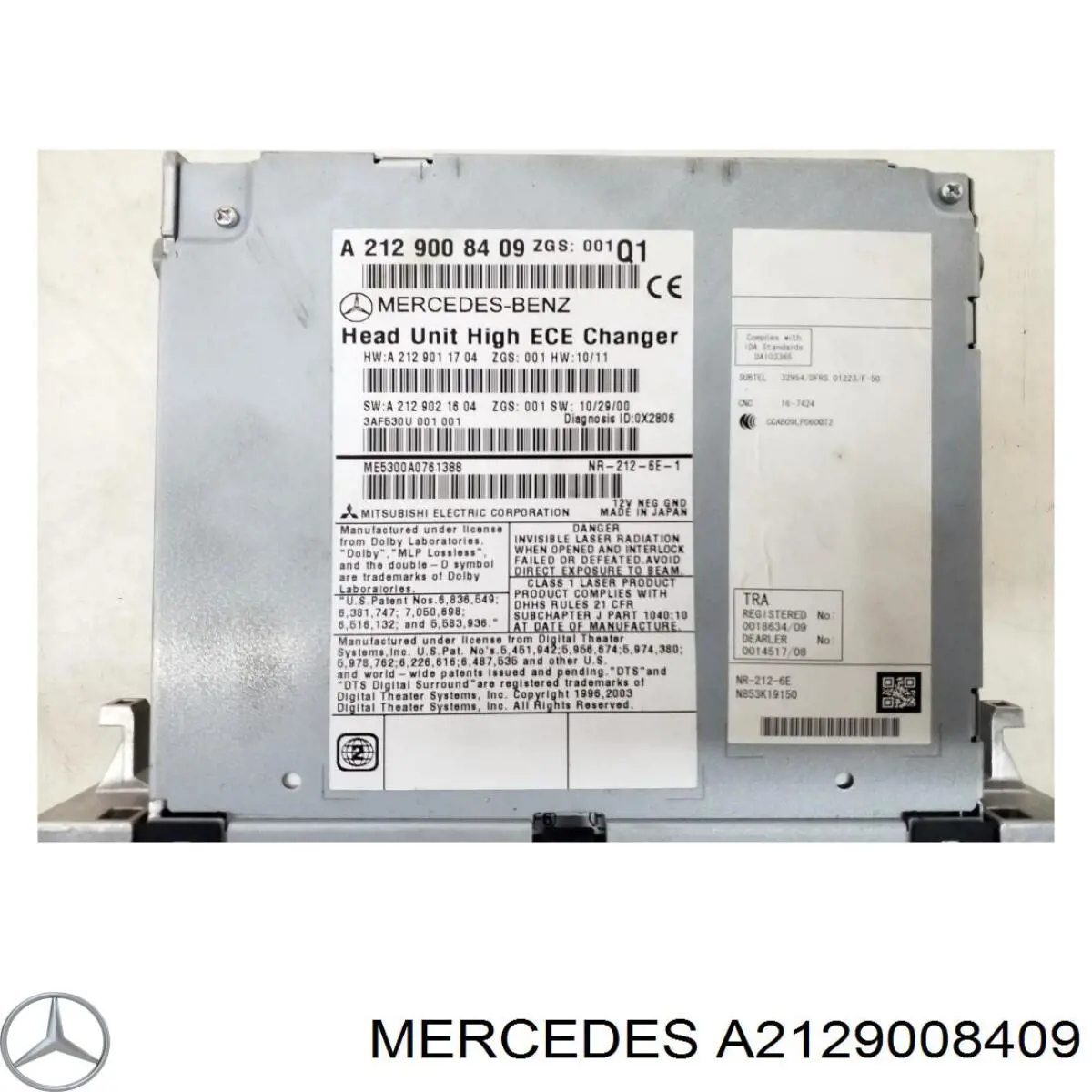  Mercedes A2129008409 ціна, від 219.56 USD
