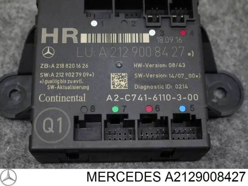 Блок комфорту задніх дверей Mercedes A2129008427 ціна, від 44.33 USD