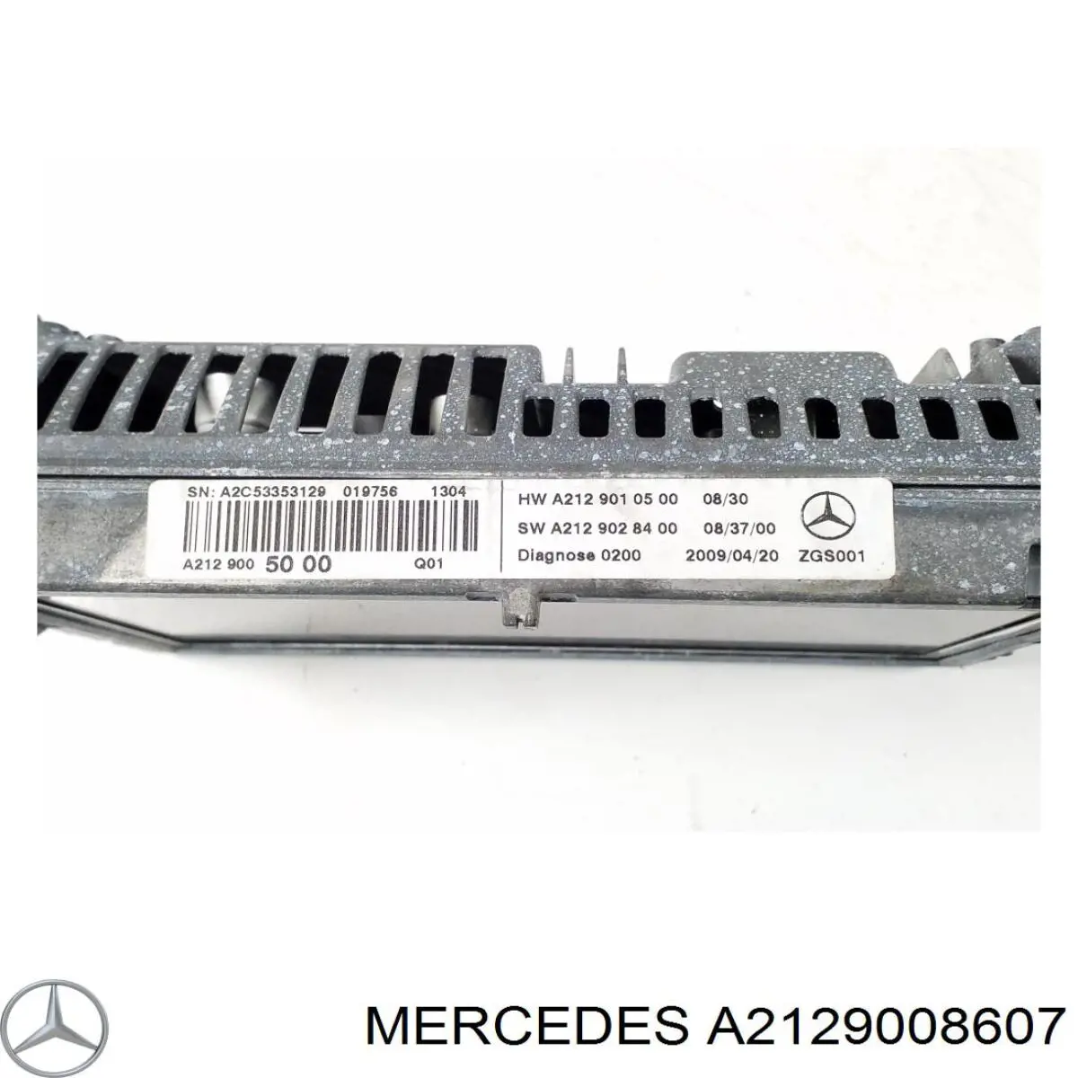 Дисплей багатофункціональний A2129008607 Mercedes