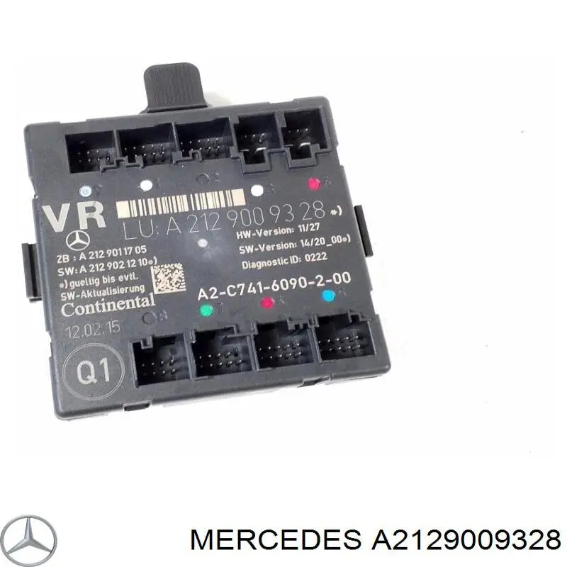 Купити A2129009328 Mercedes Блок комфорту передніх дверей