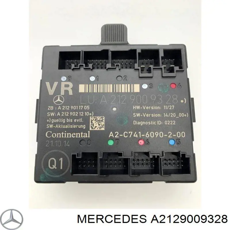 A2129009328 Mercedes Блок комфорту передніх дверей