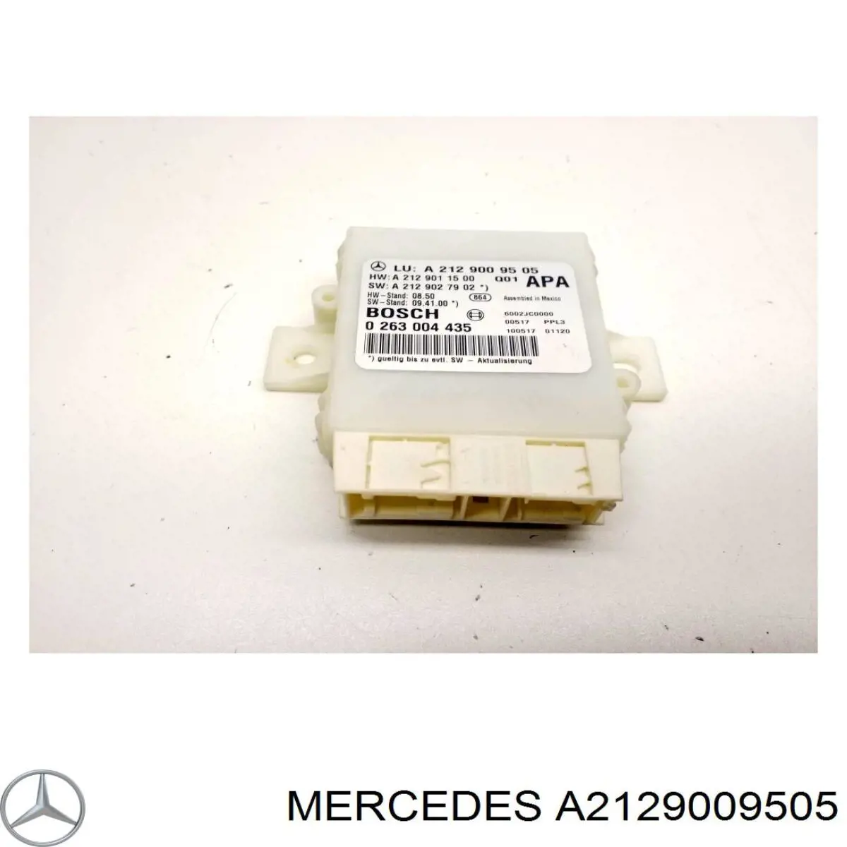 A2129009505 Mercedes Модуль (блок ЕБУ) управління парктроніком