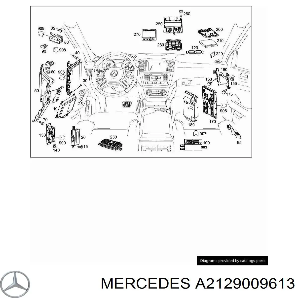 A2129009613 Mercedes 