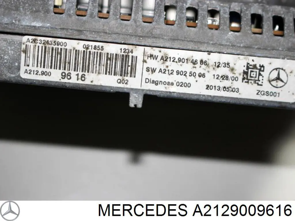 Дисплей багатофункціональний A2129009616 Mercedes