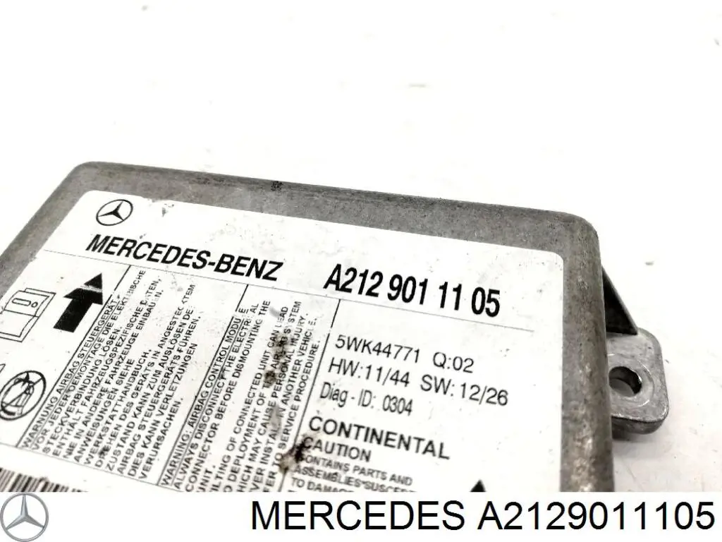 Блок управління airbag Mercedes A2189015200