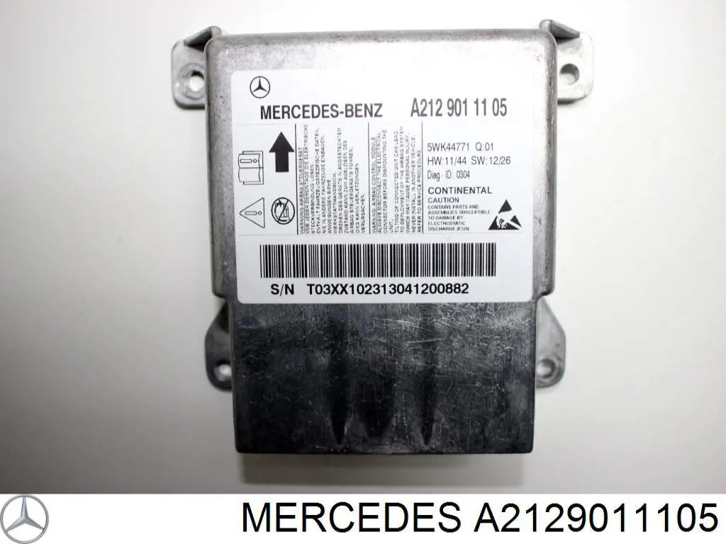 Модуль-процесор керування подушки безпеки A2189015200 Mercedes
