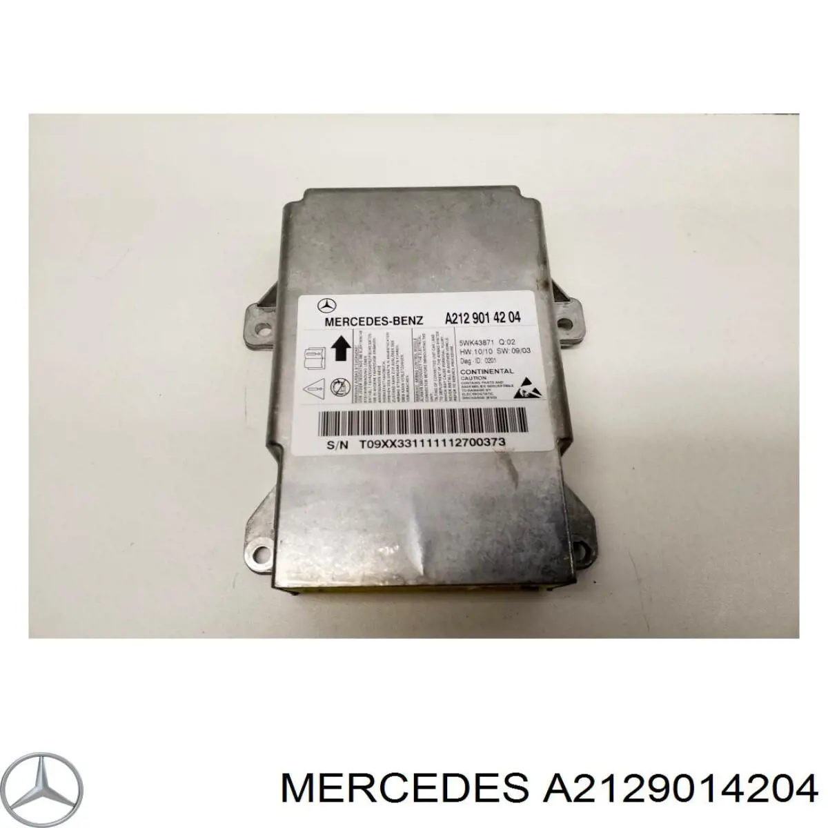 Купити A2129014204 Mercedes Модуль-процесор керування подушки безпеки