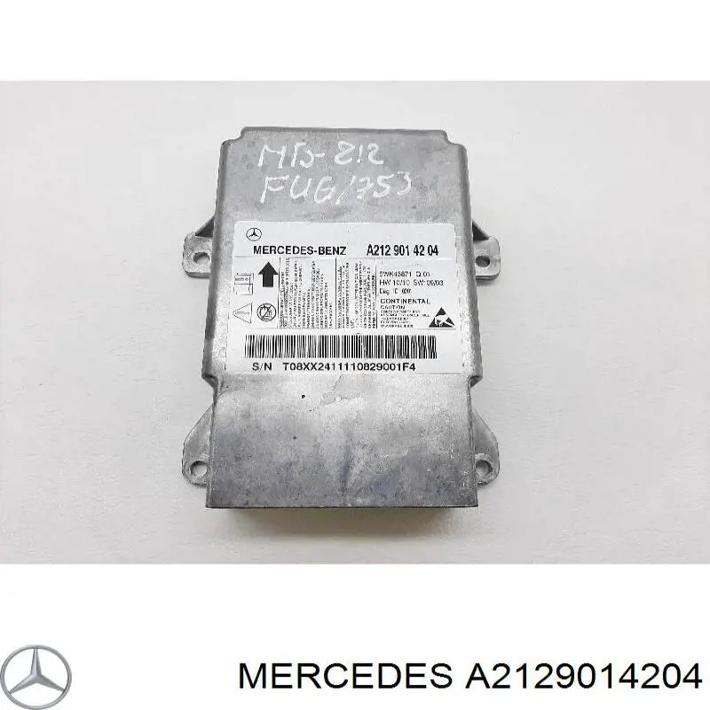 A2129014204 Mercedes Модуль-процесор управління подушки безпеки