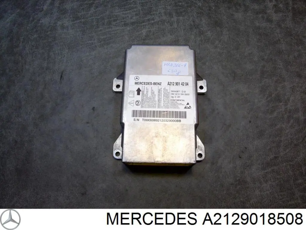 A2129018508 Mercedes Модуль-процесор управління подушки безпеки