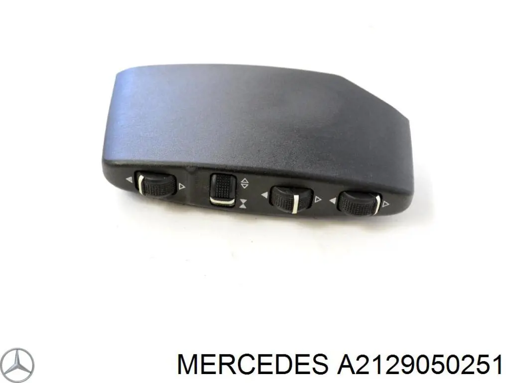 Блок кнопок механізму регулювання сидінь, лівий Mercedes A2129050251 ціна, від 73.15 USD