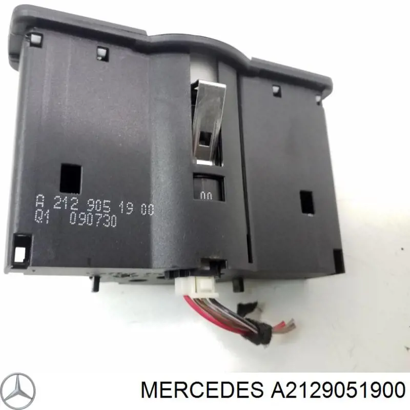 Купити A2129051900 Mercedes Перемикач світла фар, на "торпеді"