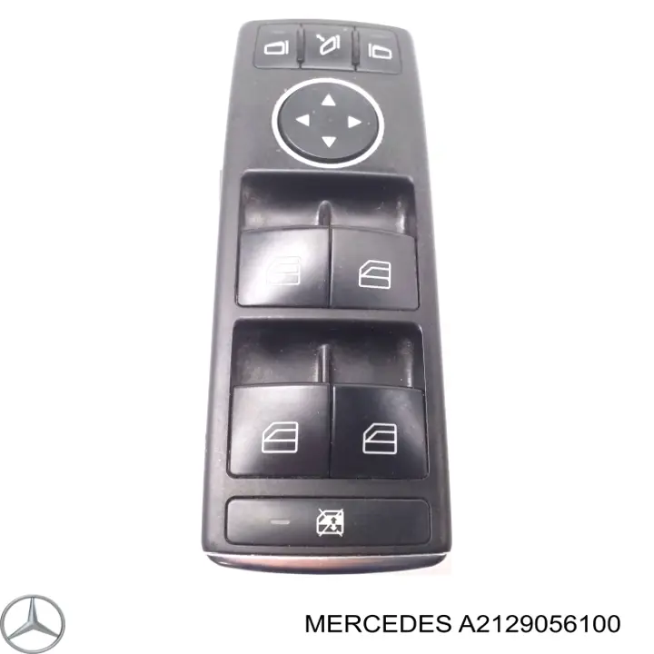 Кнопковий блок керування склопідіймачами передній лівий Mercedes A2129056100 ціна, від 53.21 USD