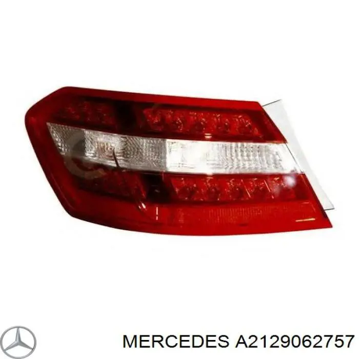 Купити A2129062757 Mercedes Ліхтар задній лівий, внутрішній