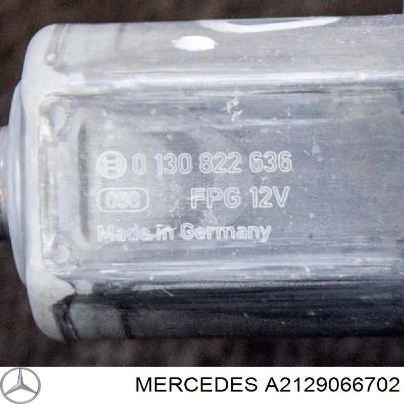 Купити A2129066702 Mercedes Двигун склопідіймача двері передньої, правої