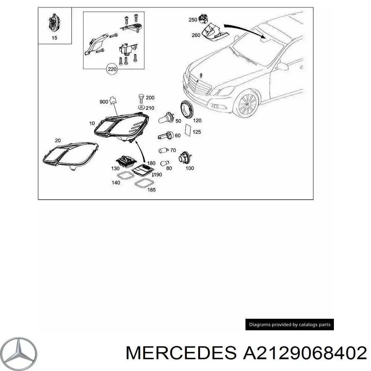 A2129068402 Mercedes 