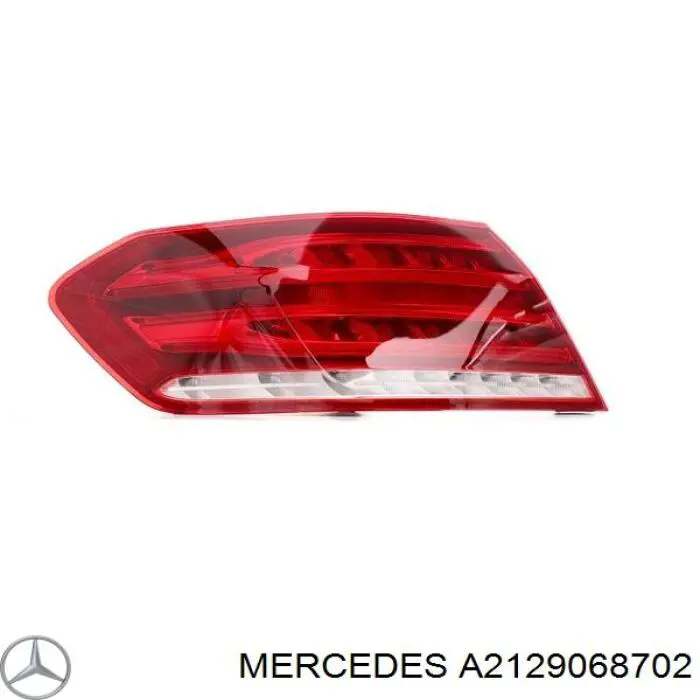 Задня ліва зовнішня фара Mercedes A2129068702 ціна, від 188.10 USD